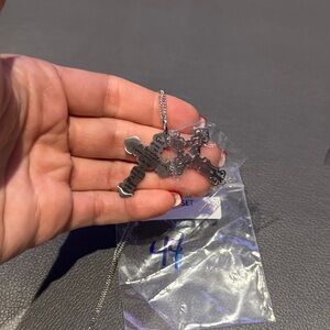 Stainless steel Cross Pendant Necklace